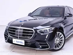 2023 Mercedes-Benz S-Class S 450 L 4MATIC, чёрный — фото 3