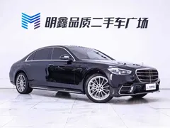 2023 Mercedes-Benz S-Class S 450 L 4MATIC, чёрный — фото 5