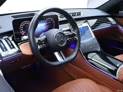 2023 Mercedes-Benz S-Class S 450 L 4MATIC, чёрный — фото 11