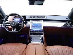 2023 Mercedes-Benz S-Class S 450 L 4MATIC, чёрный — фото 13