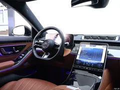 2023 Mercedes-Benz S-Class S 450 L 4MATIC, чёрный — фото 14