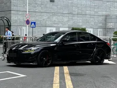 2021 BMW M3, чёрный — фото 1