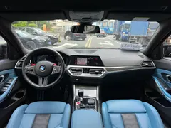 2021 BMW M3, чёрный — фото 9