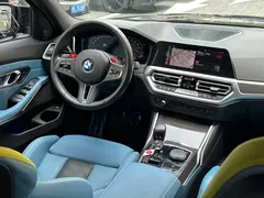 2021 BMW M3, чёрный — фото 10