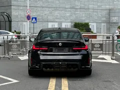 2021 BMW M3, чёрный — фото 19