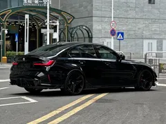 2021 BMW M3, чёрный — фото 20