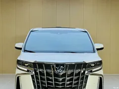2021 Toyota Alphard Hybrid 2.5L Premium, белый — фото 2