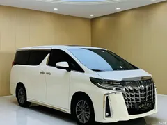 2021 Toyota Alphard Hybrid 2.5L Premium, белый — фото 3