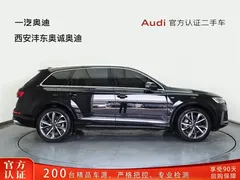 2023 Audi Q7 55 TFSI quattro S line, чёрный — фото 3