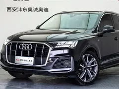 2023 Audi Q7 55 TFSI quattro S line, чёрный — фото 23