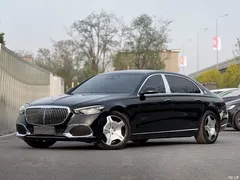 2023 Mercedes-Benz Maybach S-Class S 480 4MATIC, чёрный — фото 1