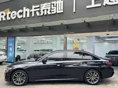 2021 BMW 3 Series 325Li M Sport Package, чёрный — фото 2