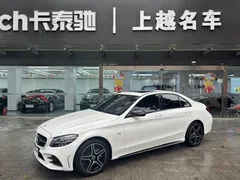 2021 Mercedes-Benz C-Class C 260 L Sport, белый — фото 1