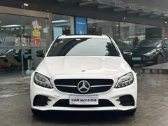 2021 Mercedes-Benz C-Class C 260 L Sport, белый — фото 3