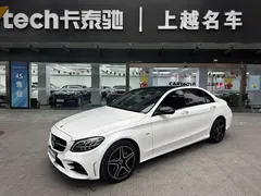 2021 Mercedes-Benz C-Class C 260 L Sport, белый — фото 1