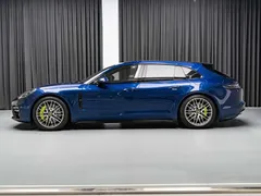 2021 Porsche Panamera 4S E-Hybrid Sport Turismo PHEV, синий — фото 3