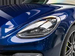 2021 Porsche Panamera 4S E-Hybrid Sport Turismo PHEV, синий — фото 4
