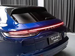 2021 Porsche Panamera 4S E-Hybrid Sport Turismo PHEV, синий — фото 6