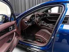 2021 Porsche Panamera 4S E-Hybrid Sport Turismo PHEV, синий — фото 9