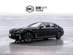 2022 BMW 7 Series 740Li xDrive Executive M Sport Package, чёрный — фото 1