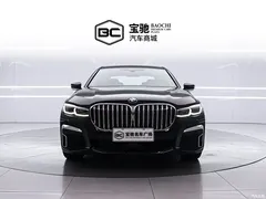 2022 BMW 7 Series 740Li xDrive Executive M Sport Package, чёрный — фото 2