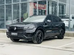 2021 Volkswagen Touareg 3.0TSI, чёрный — фото 1