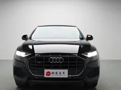 2021 Audi Q8 55 TFSI, чёрный — фото 2