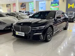 2021 BMW 7 Series 7 730Li M, чёрный — фото 1