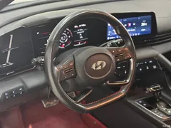 2021 Hyundai Elantra 240TGDi DCT LUX Premium, синий — фото 5