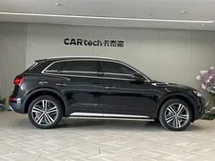 2020 Audi Q5L 45 TFSI, чёрный — фото 4