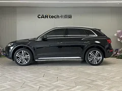 2020 Audi Q5L 45 TFSI, чёрный — фото 8