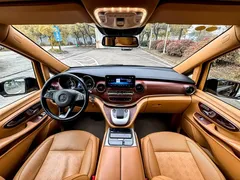 2022 Mercedes-Benz V-Class V 260 L Long Wheelbase Luxury, чёрный — фото 6