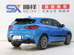 2022 BMW X2, синий — фото 4