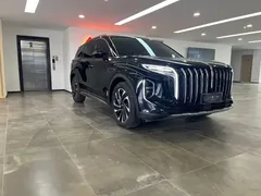 2024 Hongqi HS7 2.0T PHEV 4WD Qichang 6-seater, чёрный — фото 3