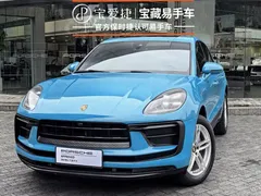 2022 Porsche Macan 2.0T, синий — фото 1