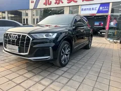 2023 Audi Q7 55 TFSI quattro S line, чёрный — фото 3