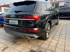 2023 Audi Q7 55 TFSI quattro S line, чёрный — фото 6