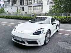 2022 Porsche 718 Cayman 2.0T, белый — фото 1
