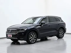 2021 Volkswagen Touareg 3.0TSI Ruixiang Classic Sports Package, синий — фото 2