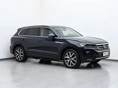 2021 Volkswagen Touareg 3.0TSI Ruixiang Classic Sports Package, синий — фото 4