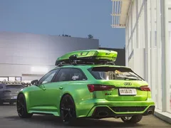 2022 Audi RS 6 4.0T Avant, чёрный — фото 3