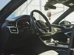 2022 Audi RS 6 4.0T Avant, чёрный — фото 4