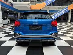 2022 Audi Q2L 35 TFSI, синий — фото 16