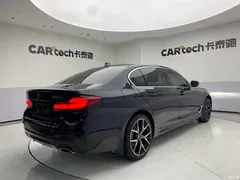 2021 BMW 5 Series 530Li Leading M Sport Package, чёрный — фото 5