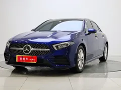 2022 Mercedes-Benz A-Class A 200 L, синий — фото 21