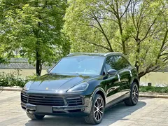 2023 Porsche Cayenne 3.0T Platinum Edition, чёрный — фото 1