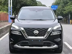 2021 Nissan X-Trail VC-Turbo 300 CVT 4WD Luxury, чёрный — фото 3