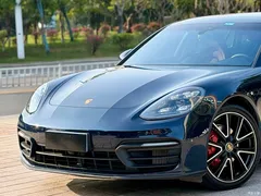 2022 Porsche Panamera Panamera Executive 2.9T, синий — фото 3