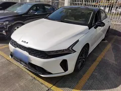 2021 Kia K5 380T GT-Line Flagship, белый — фото 1
