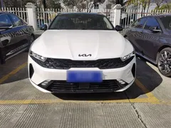 2021 Kia K5 380T GT-Line Flagship, белый — фото 3